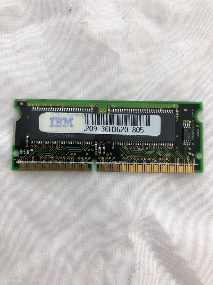 NEW IBM ORIGINAL 32MB PC 66Mhz LAPTOP SO-DIMM MEMORY FRU 42H2819 Vintage PC66 - Image 3 of 4