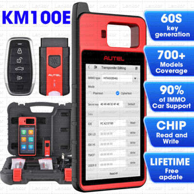 2026 Autel MaxiIM KM100 Key FOB PROGRAMMING Key Generation IMMObilizer 60S