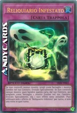 HAUNTED SHRINE ULTRA R INFESTED RELIQUARY • SBTK IT043 YUGIOH!