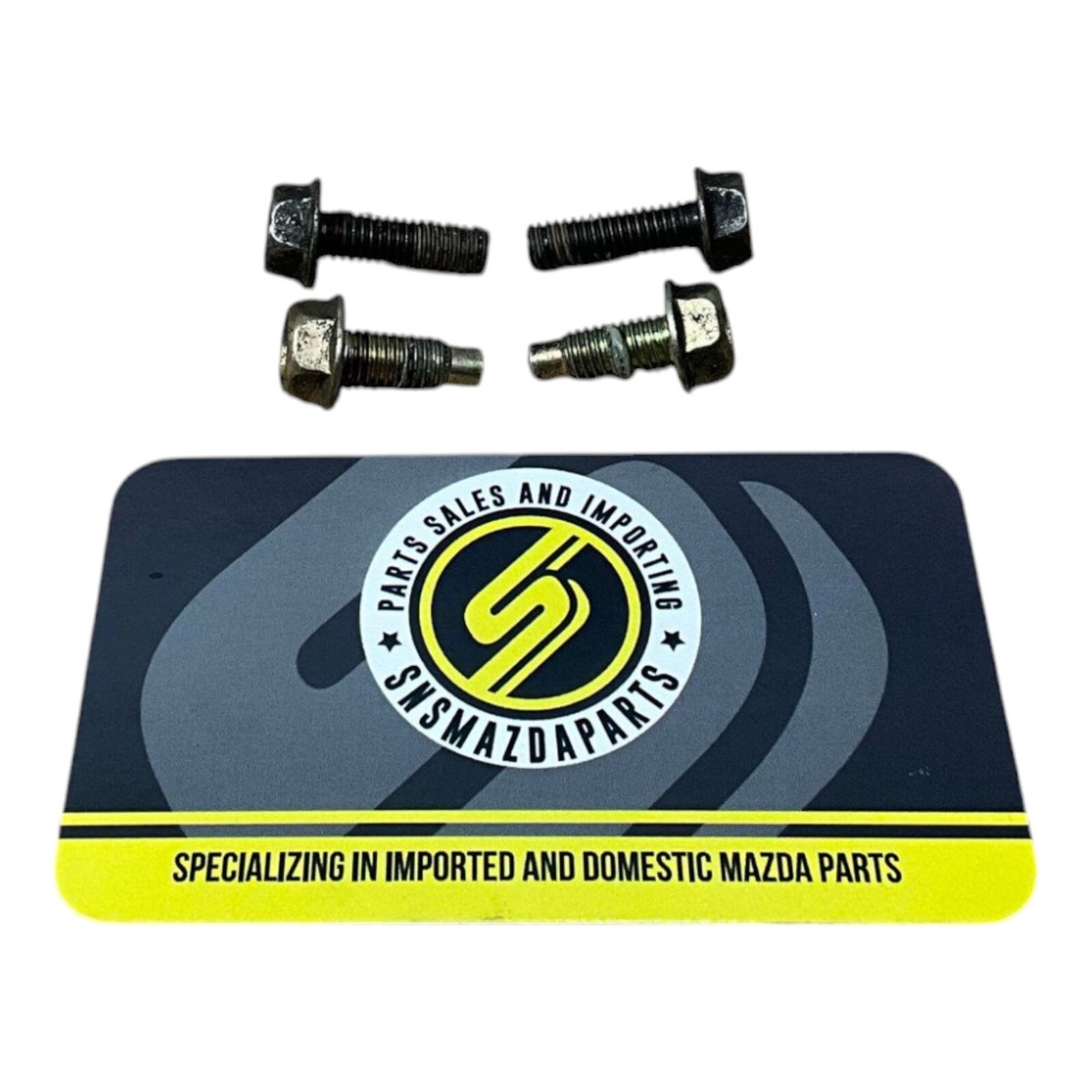 90-05 Mazda Miata MX5 OEM Rear Main Seal Plate Bolt SET 9979-40