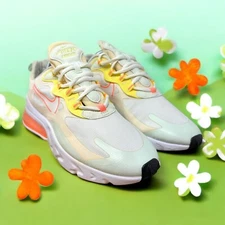 Nike Air Max 270 React CV8818-102 Womens Shoes Sneaker Running Mesh Size 9.5
