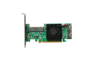 Highpoint SSD7580B NVMe 8-Port M.2/U.2 Industry Fastest-Performance capable100TB