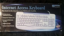 Micro Innovations One Touch Multimedia Wired Keyboard KB650I