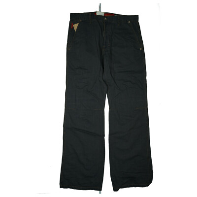 ALBERTO Travis Herren Hose Jeans Relaxed 33/32 Gr.48 W33 L32 dunkelblau dünn NEU