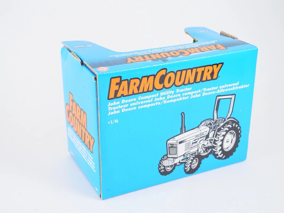 ERTL 1/16 Farm Country John Deere Compatto Utility Trattore - Immagine 4 di 4