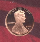 2007-S PROOF LINCOLN CENT