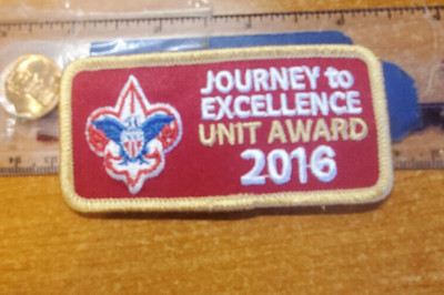 BSA Journey to Excellence 2016, ''Gold Unit Award'',  (DBQ)