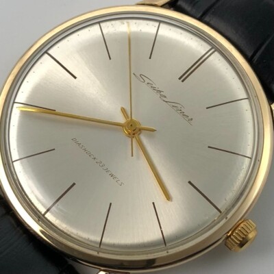 OH serviced, Vintage 1961 Seiko Liner 14K GOLD FILLED 15010 Hand 