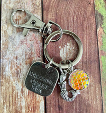 Dreaming of the Sea Mermaid Keychain, Mermaid Purse Charm
