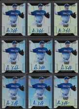 2018 Leaf Metal ADAM KLOFFENSTEIN Silver Prismatic Auto RC Blue Jays