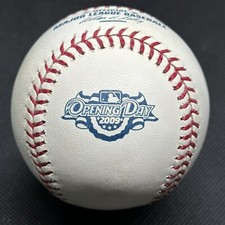 2009 Opening Day Rawlings Official Logo Baseball Commemorative MLB
