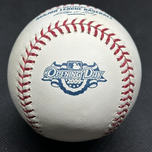 2009 Opening Day Rawlings Official Logo Baseball Commemorative MLB