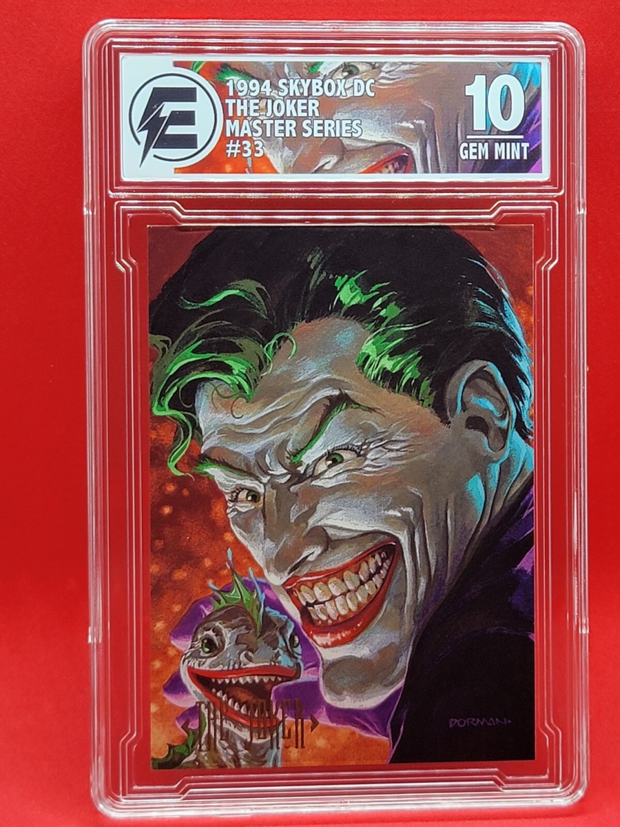 THE JOKER 1994 Skybox DC Master Series #33 EGC 10 | eBay