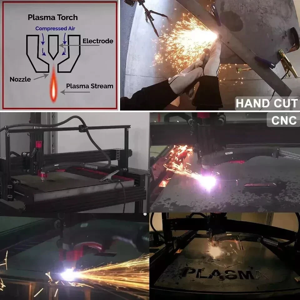 Plasma Cutter CUT65P IGBT Pilot Arc CNC Schneiden 18mm 65Amp Inverter Werkstatt - Bild 3 von 4