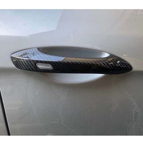 For Porsche Panamera 971 17-22 Real Carbon Fiber Exterior Door Handle Cover Trim - Bild 3 von 5