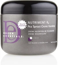 Design Essentials Nutriment RX Pea Sprout Creme Hairdress For Relaxed Hair 4 oz