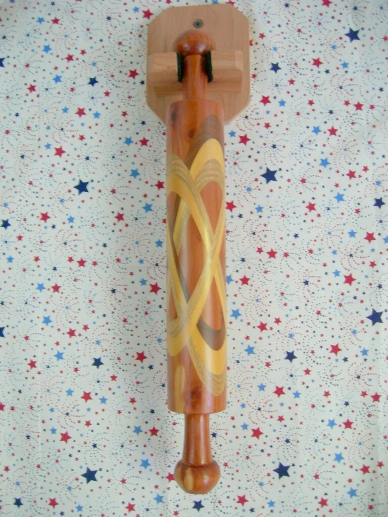 NEW SOLID WOOD Hand crafted Rolling Pin or Dough Roller # 234 GREAT GIFT