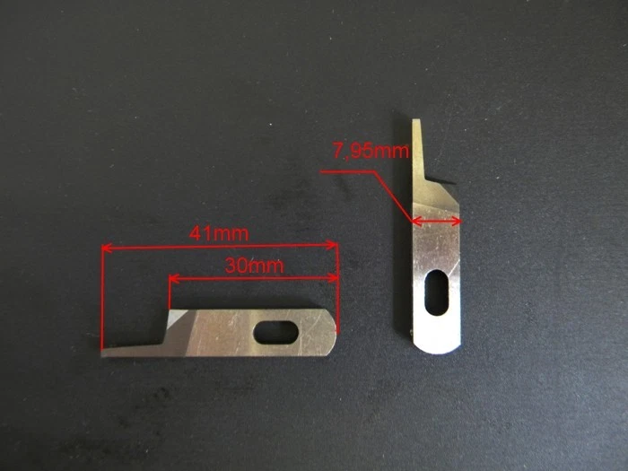 SHANGGONG Messer für OVERLOCK Industrienähmaschine . Obermesser 757