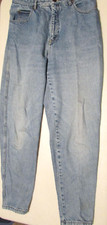 Women's Size 16 Blue Jeans denim distressed Pants BY Lizwear