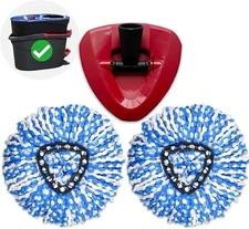 Mop Replace Head Compatible with O-Cedar-Spin-Mop-Replacement-Head 2-Tank Sys...