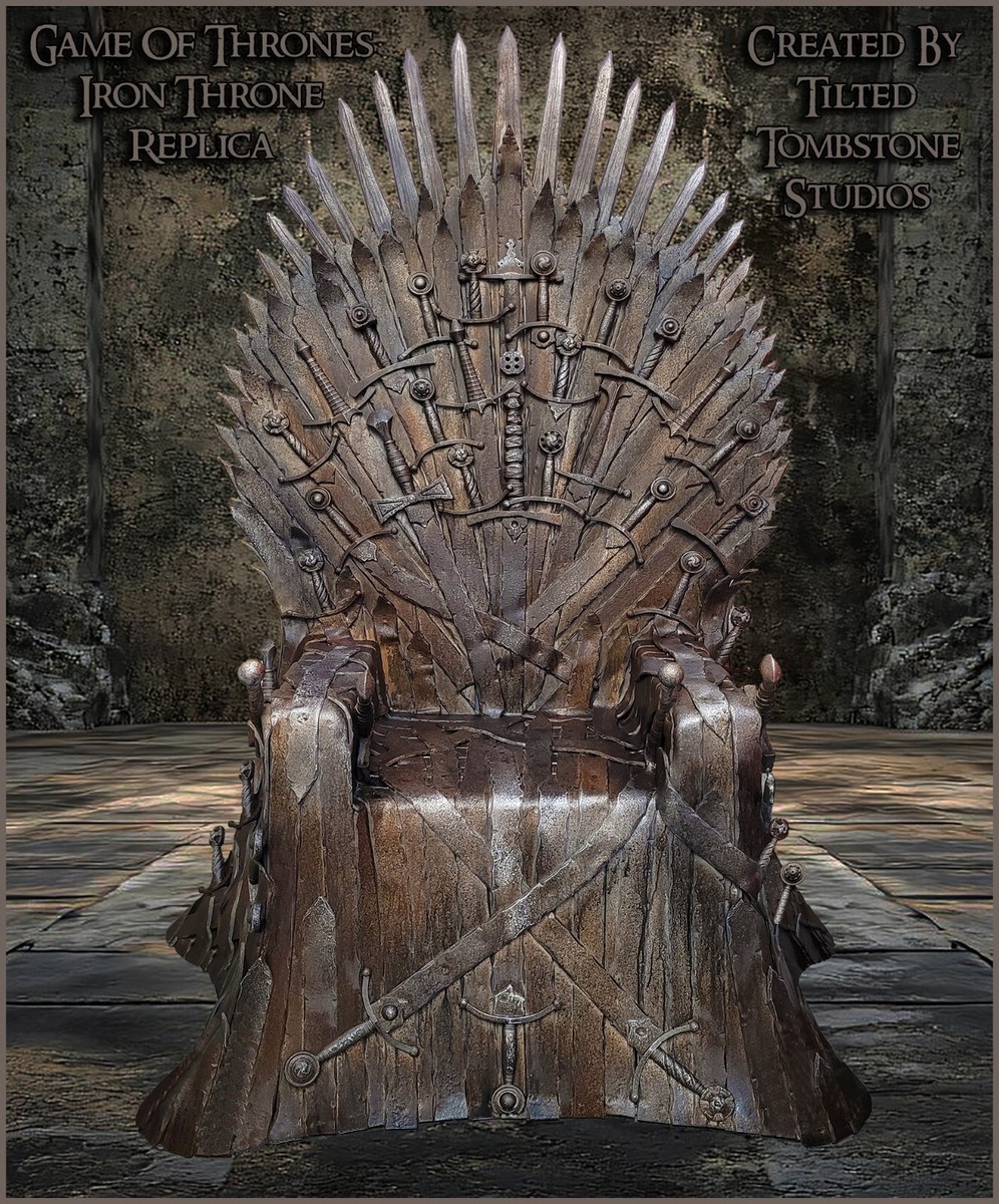 Ruler Iron Throne Office Chair Game Of Thrones Iron Throne Prop