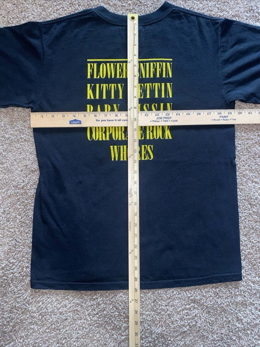 Nirvana Vintage 1992 T Shirt Smiley Face /Kitty Pettin | eBay