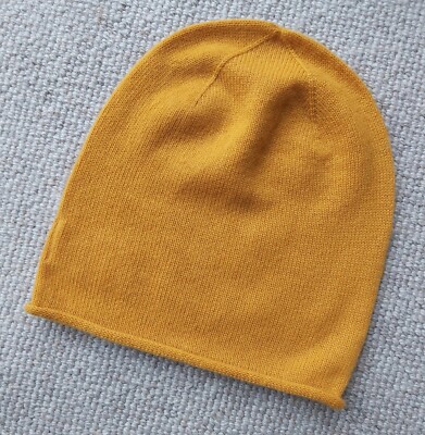 OTHER STORIES Stockholm 100% CASHMERE Mustard Roll