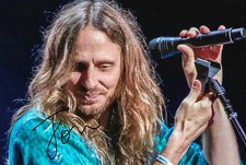 Jon Davison "Yes" signed 8x12 inch photo autograph Jon Davison "Yes" signed 8x12 inch photo autograph