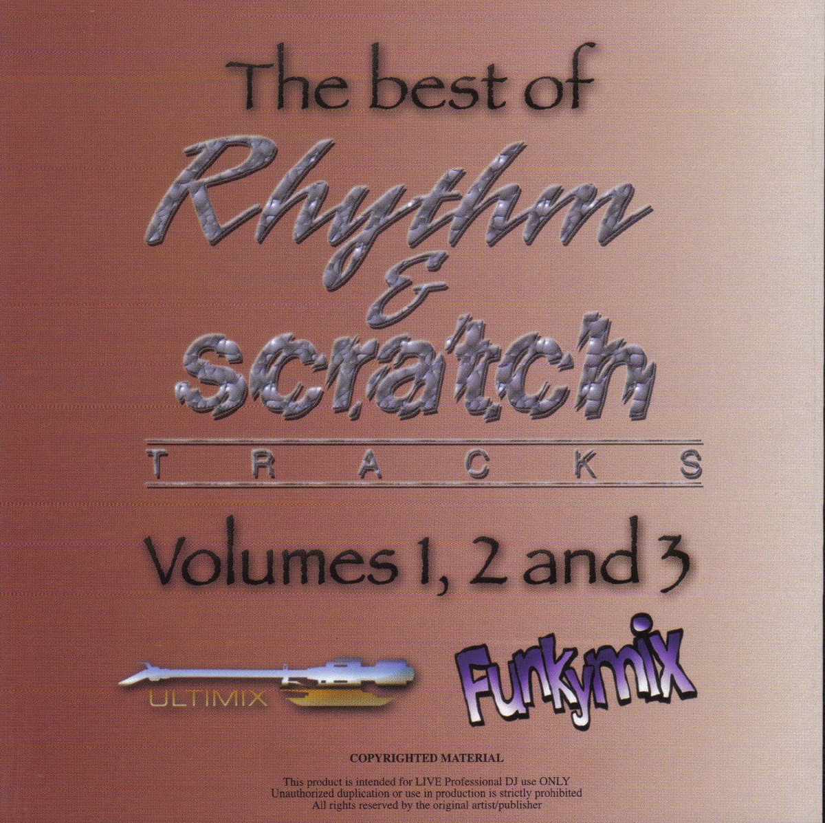 洋楽 ULTIMIX/RHYTHM & SCRATCH TRACKS #1 3LP Rhythm & Scratch Tracks 2 – 3 x Vinyl (12
