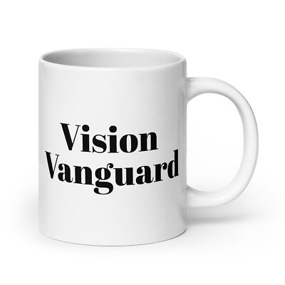 Eyecare/Optometrists Vision Vanguard White glossy mug