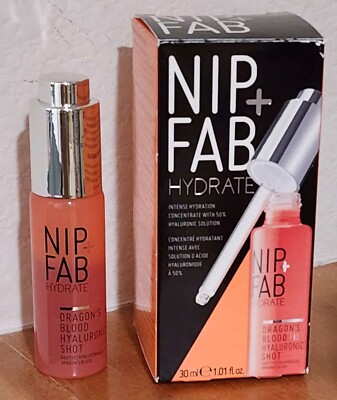 Nip + Fab Dragon's Blood Fix Hyaluronic Shot Plumping Serum - RETIRED, NOT FULL!