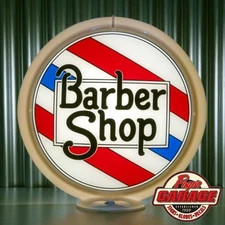 Barber Shop Pole Advertising 13.5" Gas Pump  Globe -  FREE SHIPPING