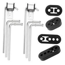 Exhaust Hangers Kit 10PC - Complete Set 10-Pack Universal Exhaust Hanger Kit