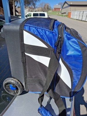 KR Strikeforce Cruiser Blue/White/Black 1 Ball Roller Bowling Bag