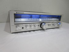 Nice Kenwood KR-4010 Stereo Receiver w/ LED Upgraded Lamps --------------- Cool!