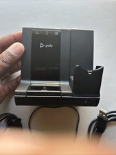 Plantronics Poly Wireless Headset and Base  W8200B With Cords