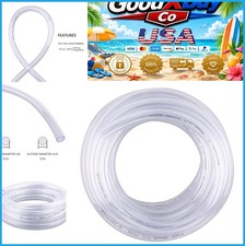 New Clear PVC Tubing 5/16" ID x 7/16" OD Flexible Vinyl Hose 10ft Food Grade