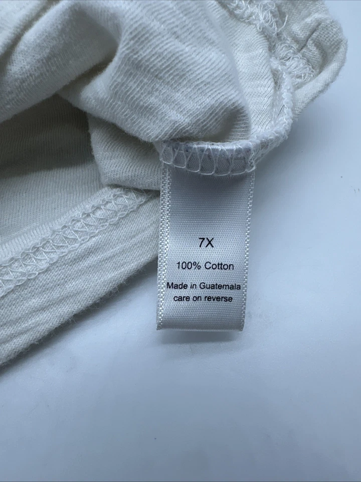 Camiseta Jumping Beans Juvenil Niño 7X Estampado Gráfico Blanco..#27211 Foto 4 de 4