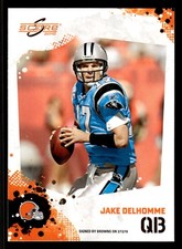 2010 Score - Jake Delhomme #66 Cleveland Browns