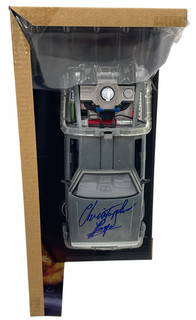 Christopher Lloyd Signed Back to the Future 1:24 Diecast Delorean Beckett