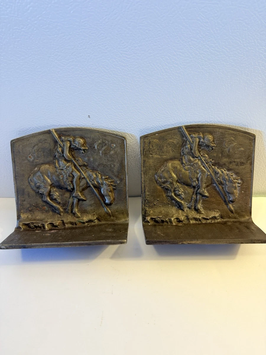 Antique Indian Bookends In Antique Metalware for sale | eBay
