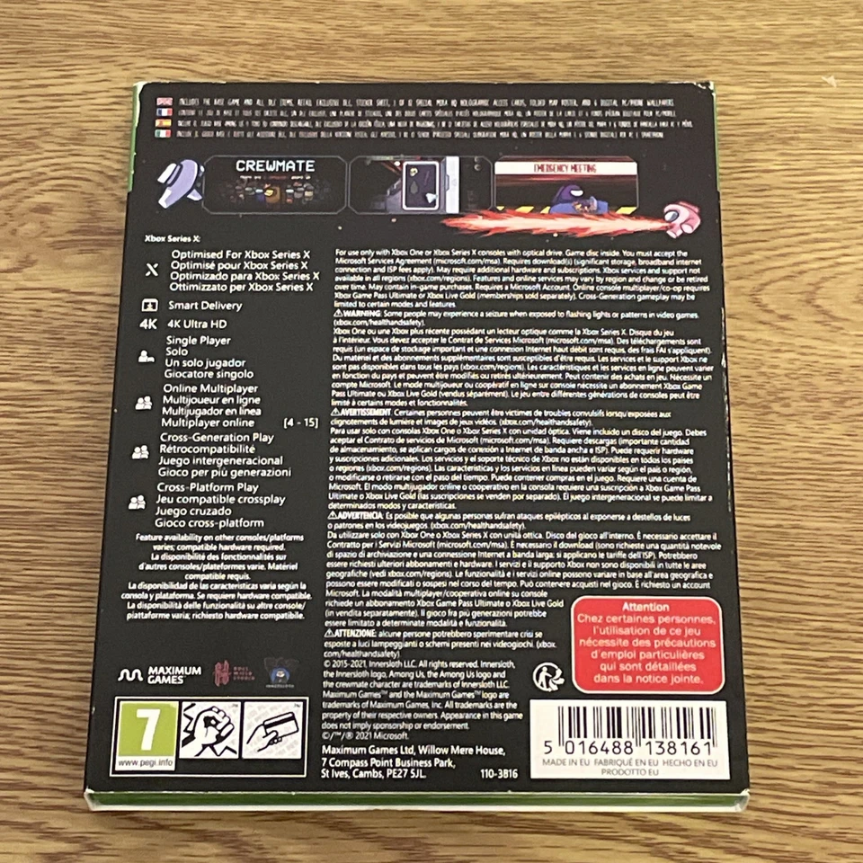 Among Us: Crewmate Edition Xbox Series X | New And Sealed, photo 2 of 5