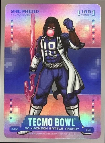 2026 Bo Jackson Battle Arena Tecmo Bowl Shepherd CeeDee Lamb Bubble Gum SSP