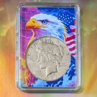 1926 S PEACE 90% Fine Silver Dollar Custom Slab/Case SAN FRANCISCO MINT COIN $1