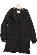 Noa Noa Mantel Damen Jacke Parka Gr. EU 46 Daunen Baumwolle Schwarz #82he8xl