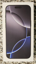 Apple iPhone 16 Pro 128GB Black Titanium - EMPTY BOX ONLY - NO PHONE