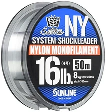 Sunline NY System Shock Leader Nylon 50m 16lb (9277)NEW