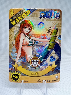 #ad Nami SR 26 Holo One Piece Anime Feifan 2025 Collectible Card $3.14