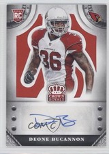 2014 Crown Royale Rookie Signatures Retail Red 19/25 Deone Bucannon Auto 0c2