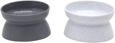 Raised Cat Bowls, Small Bowl 2Pk (Modern)